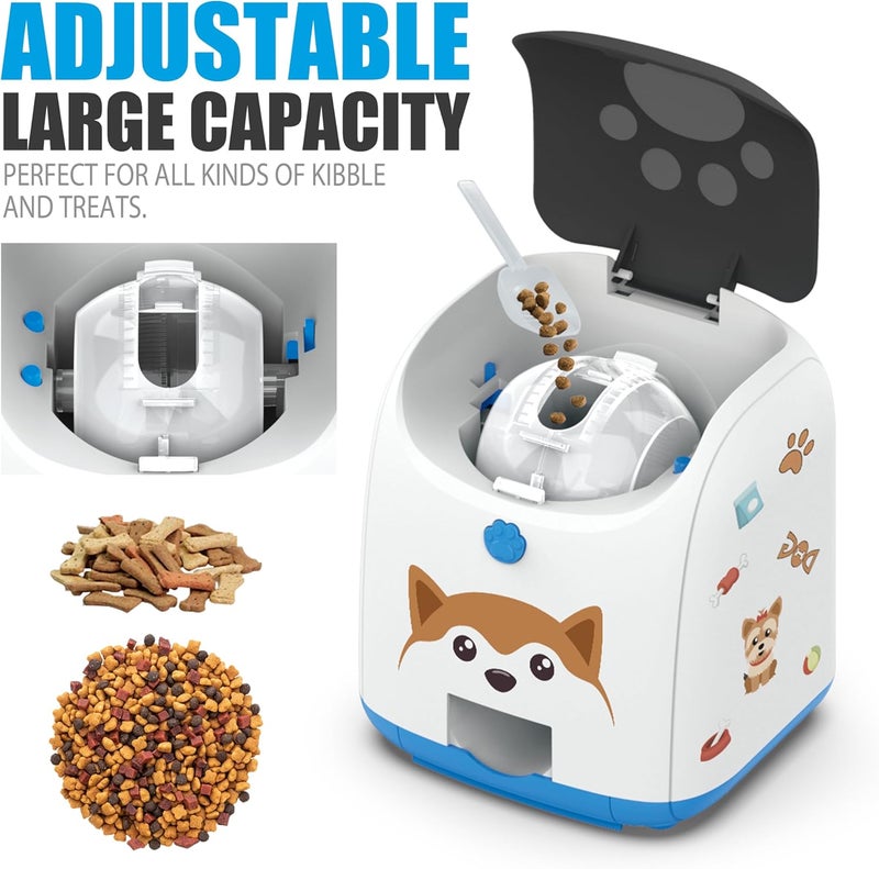 PICAPETS Dog Puzzle Feeder Toy – Remote Control Automatic Treat Dispenser with Light, Interactive IQ Training Slow Feeder, Large Capacity for All Dog Breeds - Image 5